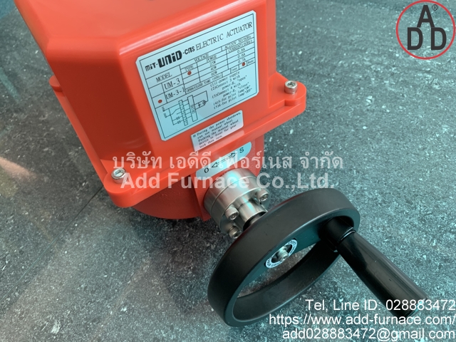 MiT-UNiD-CNS ELECTRIC ACTUATOR Model UM-3-1 (12)